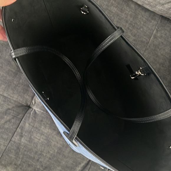 💙Louis Vuitton Neverfull Denim Mm Blue Epi - Picture 3 of 4